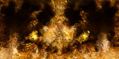 Tuval üzerinde etkileyici fırçalanmış resim. Soyut doku. 2D çizim. Geniş fırça darbeleri. Modern dijital sanat. Çağdaş fırça. Modern ifade. Popüler biçim boyanmış resim.