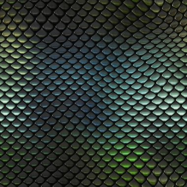 Kusursuz bir fantezi modeli. Sürüngen dokusu. Renkli ve canlı fayanslar. Egzotik fayanslı yüzey. Doğa baskısı.