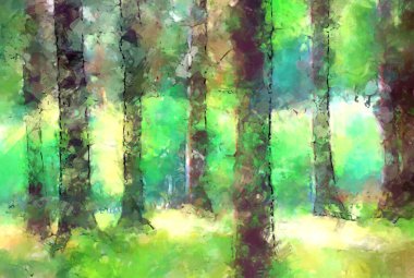 Tuval üzerinde etkileyici fırçalanmış resim. Soyut doku. 2D çizim. Geniş fırça darbeleri. Modern dijital sanat. Çağdaş fırça. Modern ifade. Popüler biçim boyanmış resim.