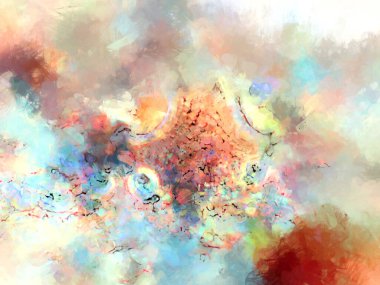 Tuval üzerinde etkileyici fırçalanmış resim. Soyut doku. 2D çizim. Geniş fırça darbeleri. Modern dijital sanat. Çağdaş fırça. Modern ifade. Popüler biçim boyanmış resim.