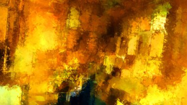 Tuval üzerinde etkileyici fırçalanmış resim. Soyut doku. 2D çizim. Geniş fırça darbeleri. Modern dijital sanat. Çağdaş fırça. Modern ifade. Popüler biçim boyanmış resim.