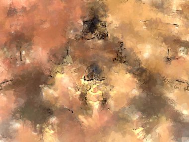 Tuval üzerinde etkileyici fırçalanmış resim. Soyut doku. 2D çizim. Geniş fırça darbeleri. Modern dijital sanat. Çağdaş fırça. Modern ifade. Popüler biçim boyanmış resim.