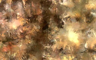 Tuval üzerinde etkileyici fırçalanmış resim. Soyut doku. 2D çizim. Geniş fırça darbeleri. Modern dijital sanat. Çağdaş fırça. Modern ifade. Popüler biçim boyanmış resim.