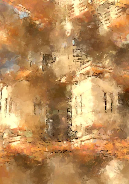 Tuval üzerinde etkileyici fırçalanmış resim. Soyut doku. 2D çizim. Geniş fırça darbeleri. Modern dijital sanat. Çağdaş fırça. Modern ifade. Popüler biçim boyanmış resim.