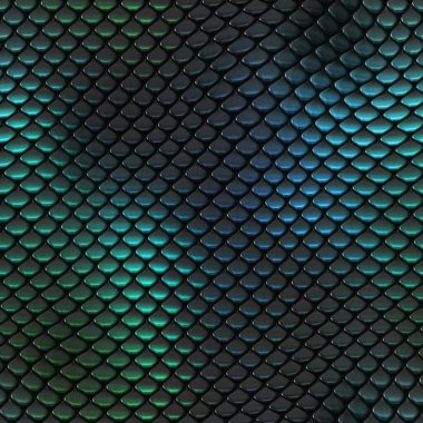 Kusursuz bir fantezi modeli. Sürüngen dokusu. Renkli ve canlı fayanslar. Egzotik fayanslı yüzey. Doğa baskısı.