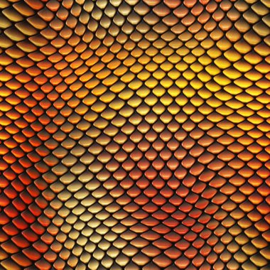 Kusursuz bir fantezi modeli. Sürüngen dokusu. Renkli ve canlı fayanslar. Egzotik fayanslı yüzey. Doğa baskısı.