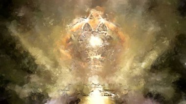 Tuval üzerinde etkileyici fırçalanmış resim. Soyut doku. 2D çizim. Geniş fırça darbeleri. Modern dijital sanat. Çağdaş fırça. Modern ifade. Popüler biçim boyanmış resim.