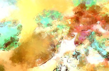 Tuval üzerinde etkileyici fırçalanmış resim. Soyut doku. 2D çizim. Geniş fırça darbeleri. Modern dijital sanat. Çağdaş fırça. Modern ifade. Popüler biçim boyanmış resim.