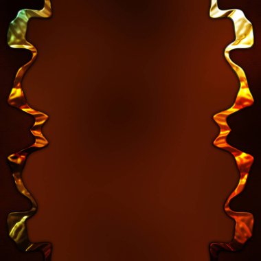 Çerçeve kağıdı. Kart, davetiye ya da albüm olarak harika bir kullanım. Fantezi 3D çizim arka planı. Zarif duvar kâğıdı. Metnin için şablon.