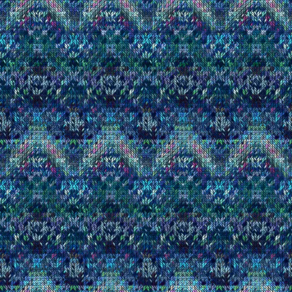 Nahtlos Bunte Strickstoff Textur Strickmuster Hintergrund — Stockfoto