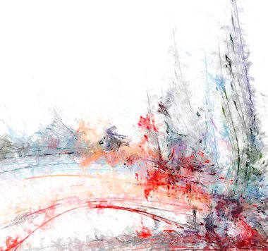 Tuval üzerinde etkileyici fırçalanmış resim. Soyut doku. 2D çizim. Geniş fırça darbeleri. Modern dijital sanat. Çağdaş fırça. Modern ifade. Popüler biçim boyanmış resim.