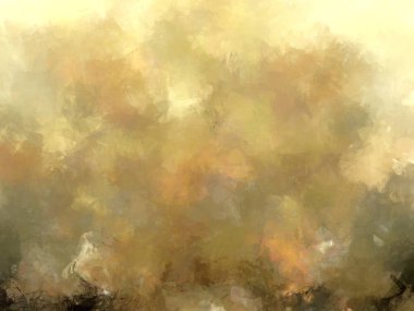 Tuval üzerinde etkileyici fırçalanmış resim. Soyut doku. 2D çizim. Geniş fırça darbeleri. Modern dijital sanat. Çağdaş fırça. Modern ifade. Popüler biçim boyanmış resim.