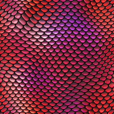 Kusursuz bir fantezi modeli. Sürüngen dokusu. Renkli ve canlı fayanslar. Egzotik fayanslı yüzey. Doğa baskısı.