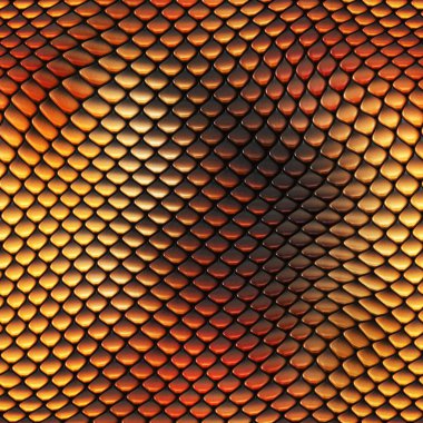 Kusursuz bir fantezi modeli. Sürüngen dokusu. Renkli ve canlı fayanslar. Egzotik fayanslı yüzey. Doğa baskısı.