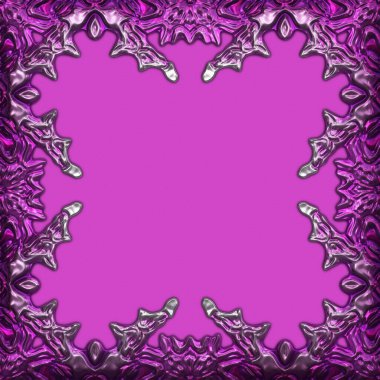 Çerçeve kağıdı. Kart, davetiye ya da albüm olarak harika bir kullanım. Fantezi 3D çizim arka planı. Zarif duvar kâğıdı. Metnin için şablon.