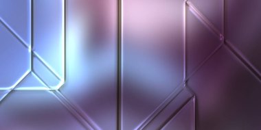 Üç boyutlu metalik panel dokusu. Renkli, parlak, soyut duvar kağıdı. Geometrik teknolojik parlak yansıtıcı arkaplan.
