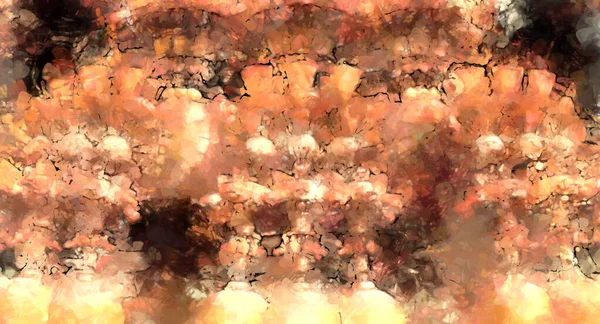 Tuval üzerinde etkileyici fırçalanmış resim. Soyut doku. 2D çizim. Geniş fırça darbeleri. Modern dijital sanat. Çağdaş fırça. Modern ifade. Popüler biçim boyanmış resim.