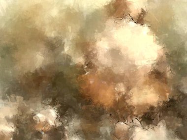 Tuval üzerinde etkileyici fırçalanmış resim. Soyut doku. 2D çizim. Geniş fırça darbeleri. Modern dijital sanat. Çağdaş fırça. Modern ifade. Popüler biçim boyanmış resim.