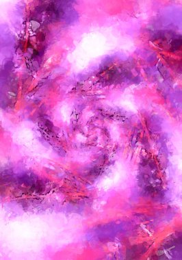 Tuval üzerinde etkileyici fırçalanmış resim. Soyut doku. 2D çizim. Geniş fırça darbeleri. Modern dijital sanat. Çağdaş fırça. Modern ifade. Popüler biçim boyanmış resim.