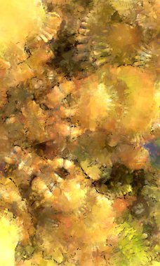 Tuval üzerinde etkileyici fırçalanmış resim. Soyut doku. 2D çizim. Geniş fırça darbeleri. Modern dijital sanat. Çağdaş fırça. Modern ifade. Popüler biçim boyanmış resim.