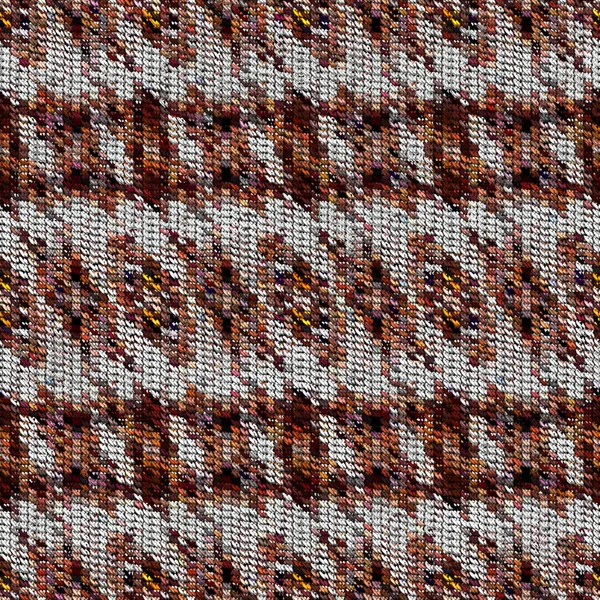 Tekstur Kain Rajutan Tak Berwarna Latar Belakang Pola Knit — Stok Foto