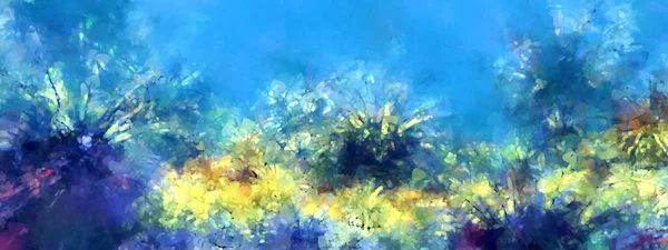 Tuval üzerinde etkileyici fırçalanmış resim. Soyut doku. 2D çizim. Geniş fırça darbeleri. Modern dijital sanat. Çağdaş fırça. Modern ifade. Popüler biçim boyanmış resim.