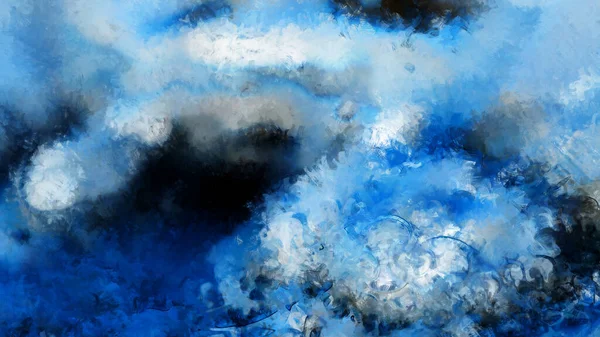 Tuval üzerinde etkileyici fırçalanmış resim. Soyut doku. 2D çizim. Geniş fırça darbeleri. Modern dijital sanat. Çağdaş fırça. Modern ifade. Popüler biçim boyanmış resim.