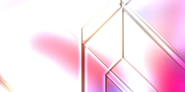 Metallpaneler Struktur Färgglada Glänsande Abstrakt Tapet Geometrisk Teknisk Ljus Reflekterande — Stockfoto