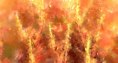 Tuval üzerinde etkileyici fırçalanmış resim. Soyut doku. 2D çizim. Geniş fırça darbeleri. Modern dijital sanat. Çağdaş fırça. Modern ifade. Popüler biçim boyanmış resim.