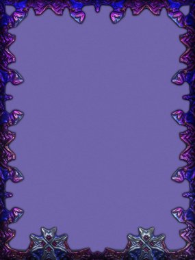 Çerçeve kağıdı. Kart, davetiye ya da albüm olarak harika bir kullanım. Fantezi 3D çizim arka planı. Zarif duvar kâğıdı. Metnin için şablon.