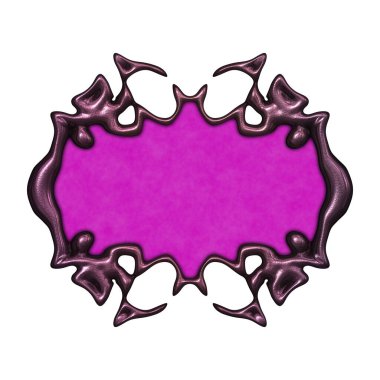 Çerçeve kağıdı. Kart, davetiye ya da albüm olarak harika bir kullanım. Fantezi 3D çizim arka planı. Zarif duvar kâğıdı. Metnin için şablon.