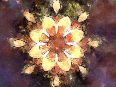 Tuval üzerinde etkileyici fırçalanmış resim. Soyut doku. 2D çizim. Geniş fırça darbeleri. Modern dijital sanat. Çağdaş fırça. Modern ifade. Popüler biçim boyanmış resim.