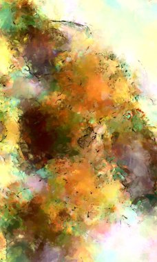 Tuval üzerinde etkileyici fırçalanmış resim. Soyut doku. 2D çizim. Geniş fırça darbeleri. Modern dijital sanat. Çağdaş fırça. Modern ifade. Popüler biçim boyanmış resim.