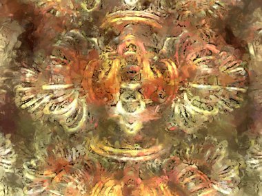 Tuval üzerinde etkileyici fırçalanmış resim. Soyut doku. 2D çizim. Geniş fırça darbeleri. Modern dijital sanat. Çağdaş fırça. Modern ifade. Popüler biçim boyanmış resim.