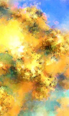 Tuval üzerinde etkileyici fırçalanmış resim. Soyut doku. 2D çizim. Geniş fırça darbeleri. Modern dijital sanat. Çağdaş fırça. Modern ifade. Popüler biçim boyanmış resim.