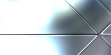 Üç boyutlu metalik panel dokusu. Renkli, parlak, soyut duvar kağıdı. Geometrik teknolojik parlak yansıtıcı arkaplan.