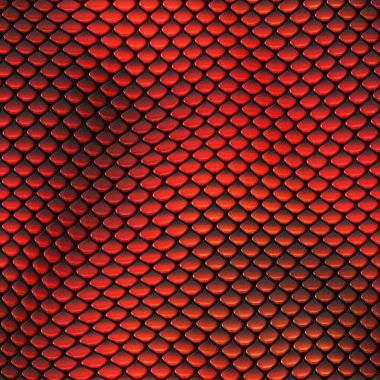 Kusursuz bir fantezi modeli. Sürüngen dokusu. Renkli ve canlı fayanslar. Egzotik fayanslı yüzey. Doğa baskısı.