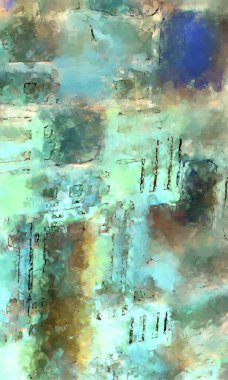 Tuval üzerinde etkileyici fırçalanmış resim. Soyut doku. 2D çizim. Geniş fırça darbeleri. Modern dijital sanat. Çağdaş fırça. Modern ifade. Popüler biçim boyanmış resim.