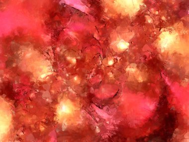 Tuval üzerinde etkileyici fırçalanmış resim. Soyut doku. 2D çizim. Geniş fırça darbeleri. Modern dijital sanat. Çağdaş fırça. Modern ifade. Popüler biçim boyanmış resim.