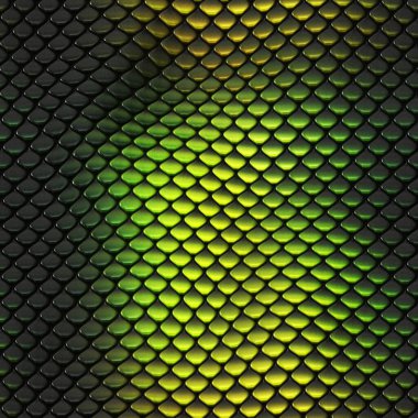 Kusursuz bir fantezi modeli. Sürüngen dokusu. Renkli ve canlı fayanslar. Egzotik fayanslı yüzey. Doğa baskısı.