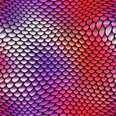 Kusursuz bir fantezi modeli. Sürüngen dokusu. Renkli ve canlı fayanslar. Egzotik fayanslı yüzey. Doğa baskısı.