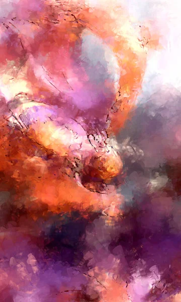 Tuval üzerinde etkileyici fırçalanmış resim. Soyut doku. 2D çizim. Geniş fırça darbeleri. Modern dijital sanat. Çağdaş fırça. Modern ifade. Popüler biçim boyanmış resim.