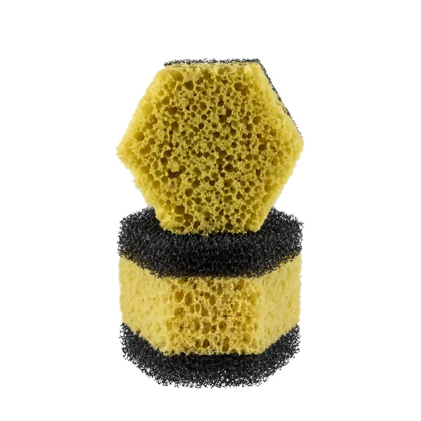 Porous sponges for cleaning of ware — Stock Photo, Image