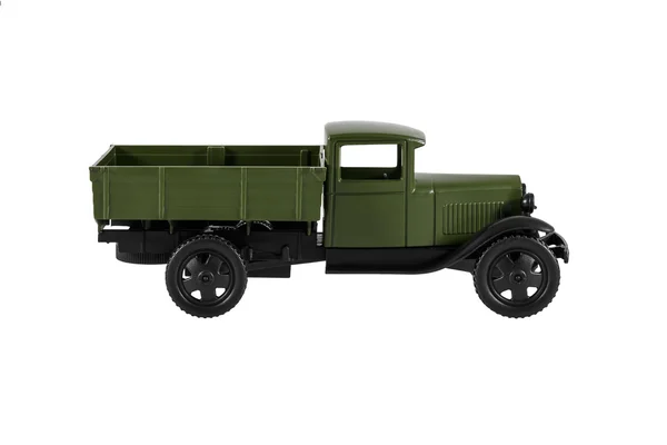 Model of the truck of military years — Stock Photo, Image