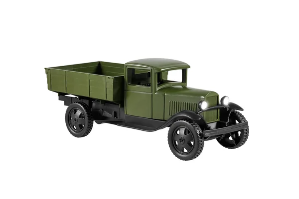 Model of the truck of military years — Stock Photo, Image