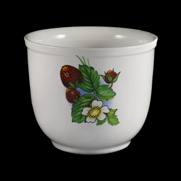 Porcelain cup for products — Stock Photo, Image