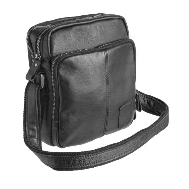 Beyaz bir arka planda erkek cesedi torbası.