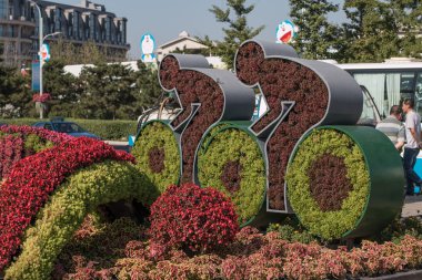 çiçek kompozisyon Olimpiyat Parkı