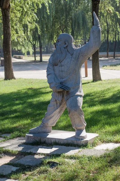 Statua dell'atleta nel Parco Olimpico — Foto Stock