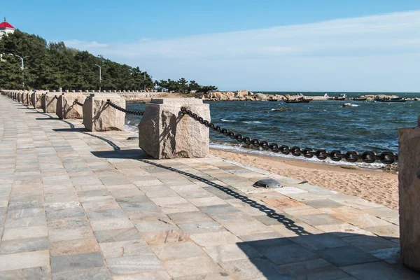 Çin'de sarı deniz kıyısı